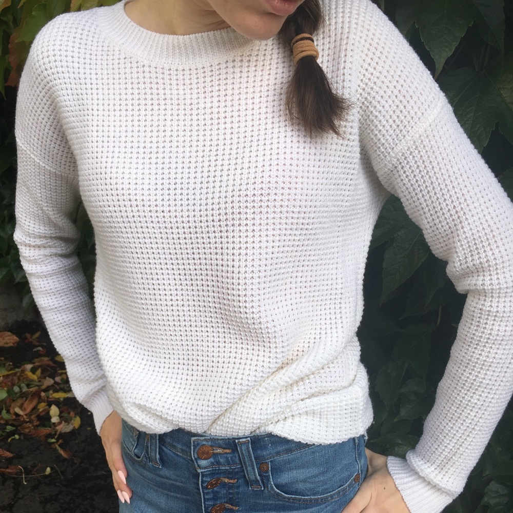 Aritzia Wilfred Free Isabelli Sweater in Espace